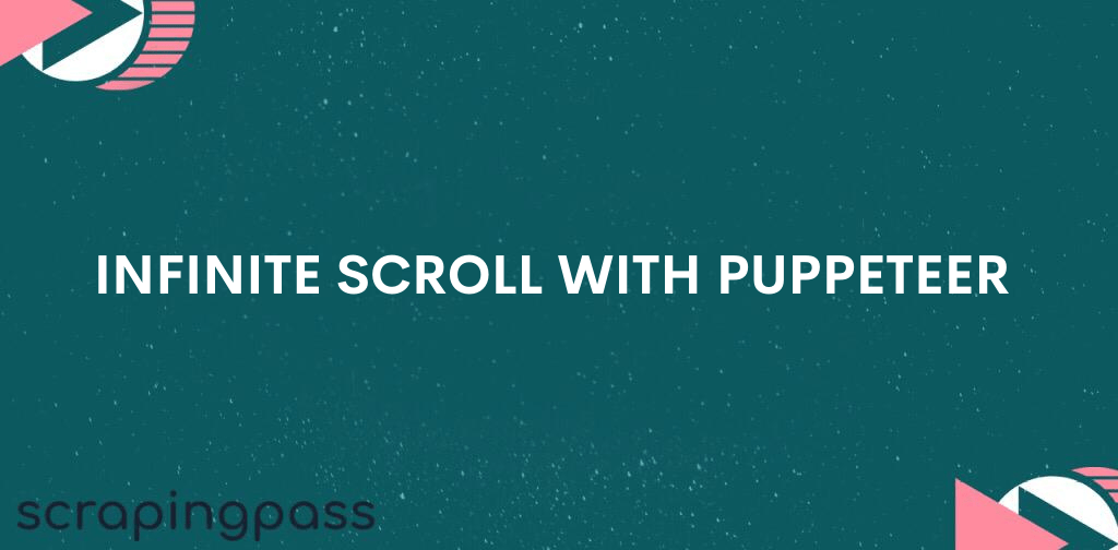 Infinite scroll with puppeteer