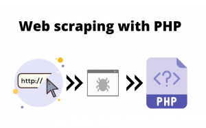 Web scraping with php
