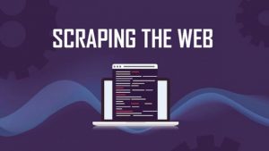 Web data scraping